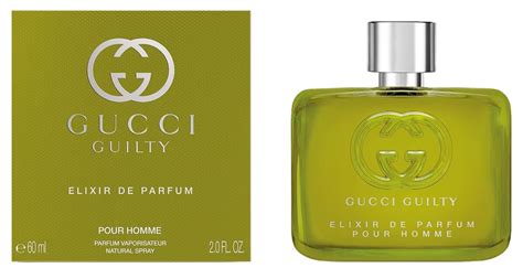 gucci guilty elixir pour homme.